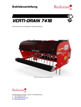 Redexim Verti-Drain® 7416 Bedienungsanleitung