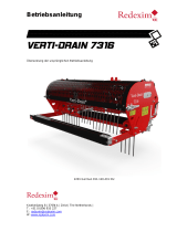 Redexim Verti-Drain® 7316 Bedienungsanleitung