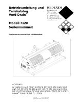 Redexim Verti-Drain® 7120 Bedienungsanleitung