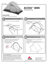 MSR Access™ 1 Ultralight, Four-Season Solo Tent Assembly Instructions