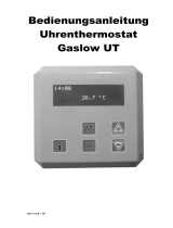 Kampmann Gaslow UT clock thermostat Installationsanleitung