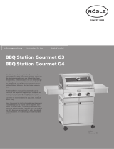 RÖSLE BBQ-Station Gourmet G3 Benutzerhandbuch