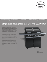 RÖSLE Gas grill BBQ-Station MAGNUM PRO G3 Benutzerhandbuch