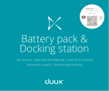 Duux Dock & Battery Pack Bedienungsanleitung