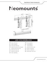 Neomounts LED-VW1000BLACK Benutzerhandbuch