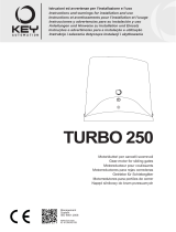 Key Automation 580ISTURBO200 Benutzerhandbuch