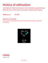 Livoo TEC619 Smartwatch Benutzerhandbuch