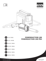 GYS POWERDUCTION 10R PRO (12 INDUCTORS) Bedienungsanleitung