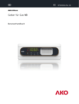 AKO AKO-575xxx V3 Gas transmitter Benutzerhandbuch