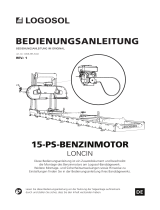 Logosol 15-ps-Benzinmotor Bedienungsanleitung