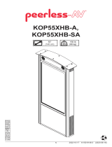 PEERLESS-AV KOP55XHB-A Benutzerhandbuch
