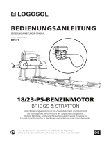 Logosol 18/23-ps-Benzinmotor Bedienungsanleitung