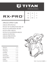 Titan RX-Pro Airless Spray Gun Bedienungsanleitung