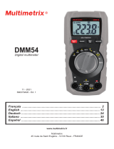 Multimetrix DMM54 MULTIMETER Benutzerhandbuch