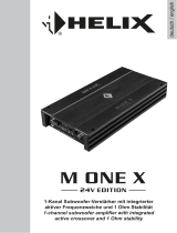 Audiotec Fischer HELIX M ONE X - 24V Edition Bedienungsanleitung