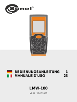 Sonel LMW-100 Benutzerhandbuch