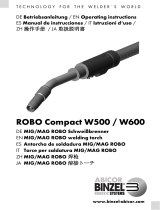 Abicor Binzel MIG/MAG Welding Torch System ROBO Compact W600 Bedienungsanleitung
