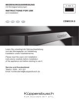 Küppersbusch CBM6330.0S Benutzerhandbuch