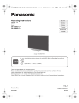 Panasonic TX55MXF977 Schnellstartanleitung