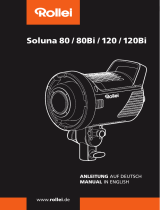 Rollei Soluna 80 / 80Bi / 120 / 120Bi - LED steady light Operation Instuctions