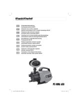 Pattfield PE-HWA 650 Bedienungsanleitung