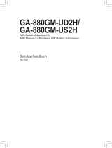 Gigabyte GA-880GM-UD2H Bedienungsanleitung
