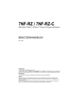 Gigabyte 7NF-RZC Bedienungsanleitung