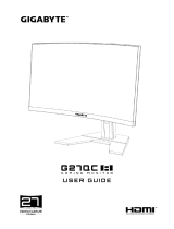 Gigabyte G27QC A Benutzerhandbuch