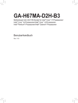 Gigabyte GA-H67MA-D2H-B3 Bedienungsanleitung