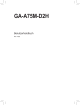 Gigabyte GA-A75M-D2H Bedienungsanleitung