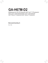 Gigabyte GA-H67M-D2 Bedienungsanleitung