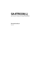 Gigabyte GA-8TRX330-L Bedienungsanleitung
