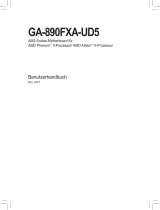 Gigabyte GA-890FXA-UD5 Bedienungsanleitung