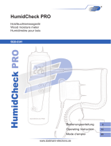 Dostmann HumidCheck Pro Holzfeuchtemessgerät Benutzerhandbuch