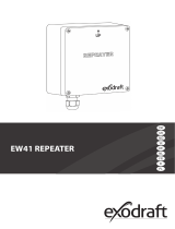 Exodraft EW41 Repeater Bedienungsanleitung