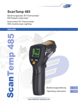 Dostmann ScanTemp 485 Profi-Infrarot-Thermometer Benutzerhandbuch