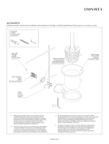 Omnires AL53620CR Installation And Maintenance Instructions