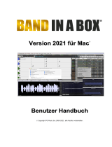 PG Music Band-in-a-Box 2021 for Mac Benutzerhandbuch