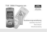 Burg-Wächter TSE 3004 FINGERSCAN Bedienungsanleitung