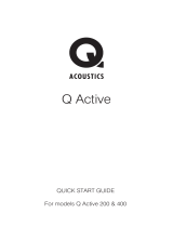QAcoustics Q Active 400 Benutzerhandbuch