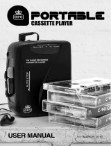 GPO Retro Personal Cassette Player Benutzerhandbuch