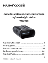 Num'axes VIS1065 infrared night vision binocular Benutzerhandbuch