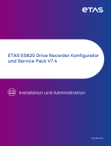 ETAS ES820 Benutzerhandbuch