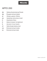 Miele APFD 200 Benutzerhandbuch