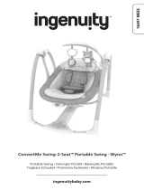 ingenuity ConvertMe Swing-2-Seat Portable Swing - Wynn Bedienungsanleitung