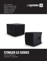 LD Systems STINGER G3 LOUNGE SET Benutzerhandbuch