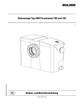 Sulzer Piranhamat 100-120 Installation and Operating Instructions