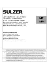 Sulzer Low Voltage Electric Motors MT and MM Maintenance Manual