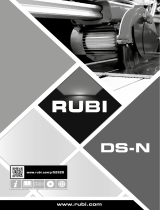 Rubi DS-250-N 1000 Laser&Level 120V-60Hz Inch. tile saw Bedienungsanleitung