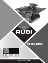 Rubi ND-180 SMART Tile Saw 230V 50HZ Bedienungsanleitung